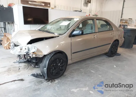 2004 Toyota Corolla Ce из США, поврежденный, VIN 2T1BR32E14C309979